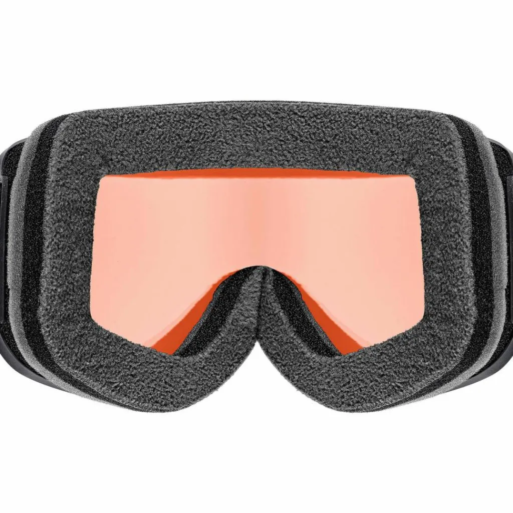 Uvex Ski|Skibrillen<· pyrit LG black-orange