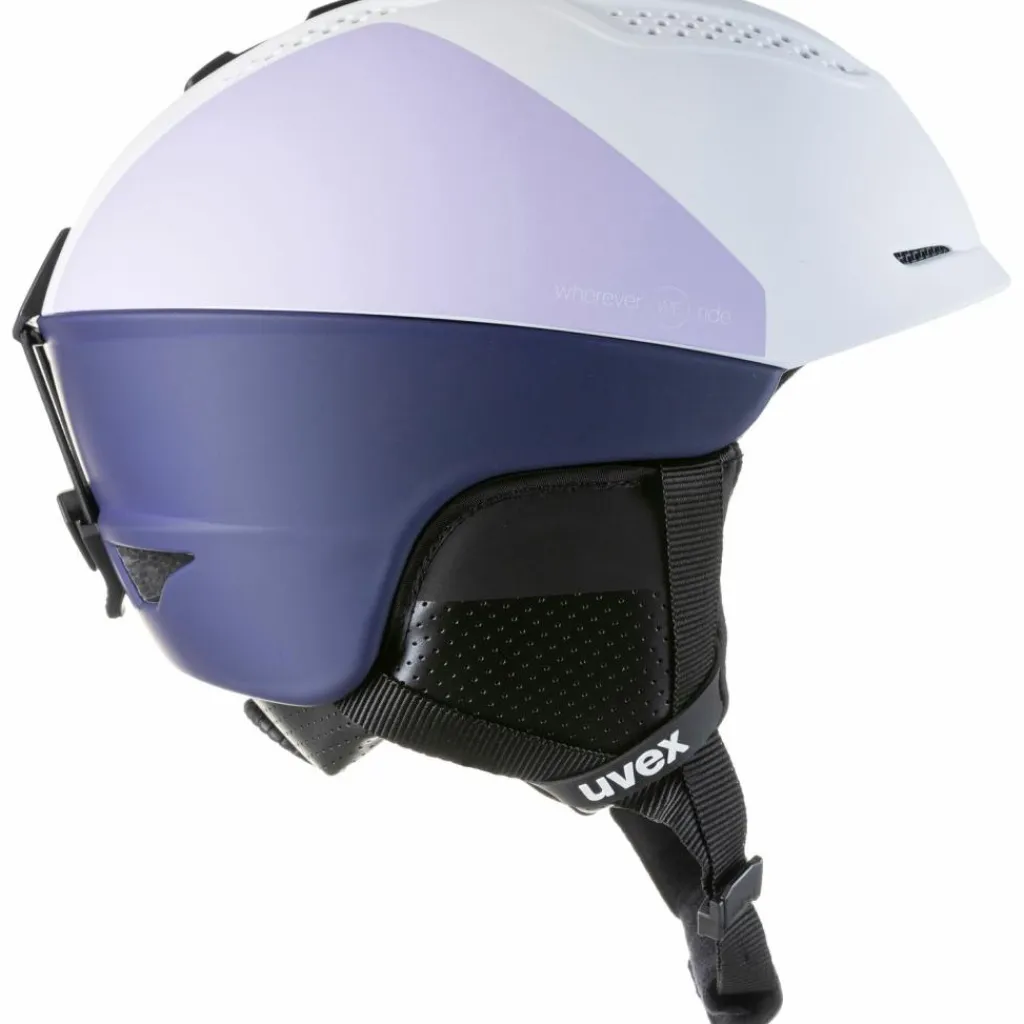 Uvex Ski|Skihelme<· Ultra Pro WE white-cool lavender matt