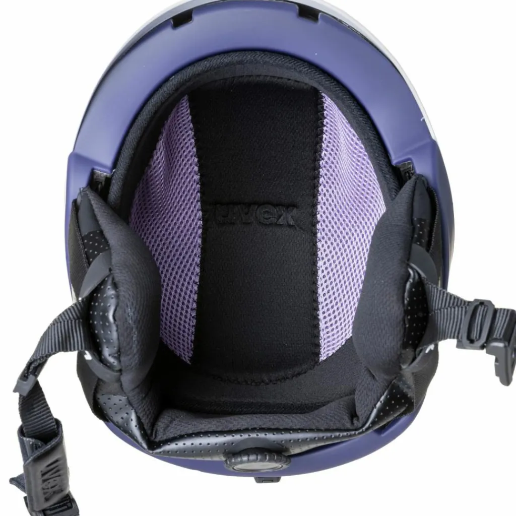 Uvex Ski|Skihelme<· Ultra Pro WE white-cool lavender matt