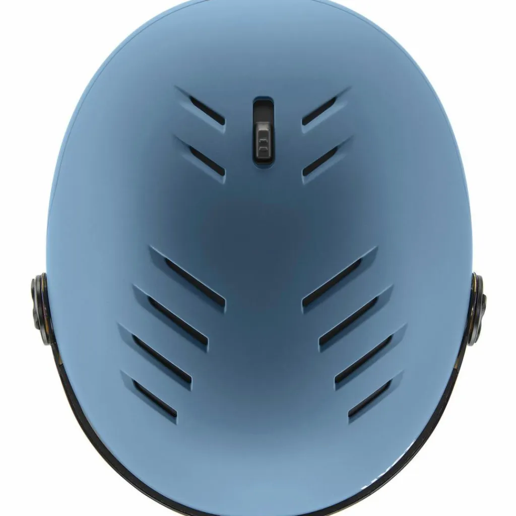 Uvex Skihelme<· WANTED VISOR stone blue matt