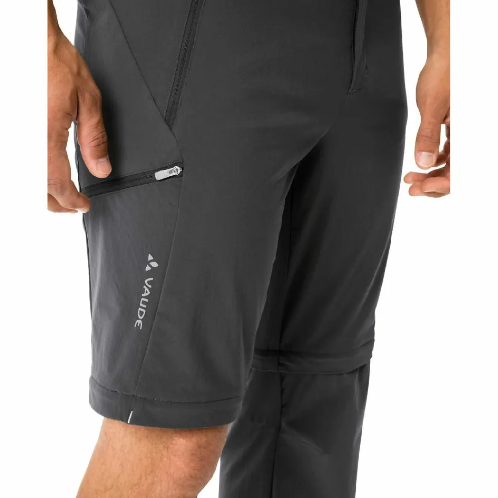 VAUDE Hosen<· Farley Stretch T-ZIp III black