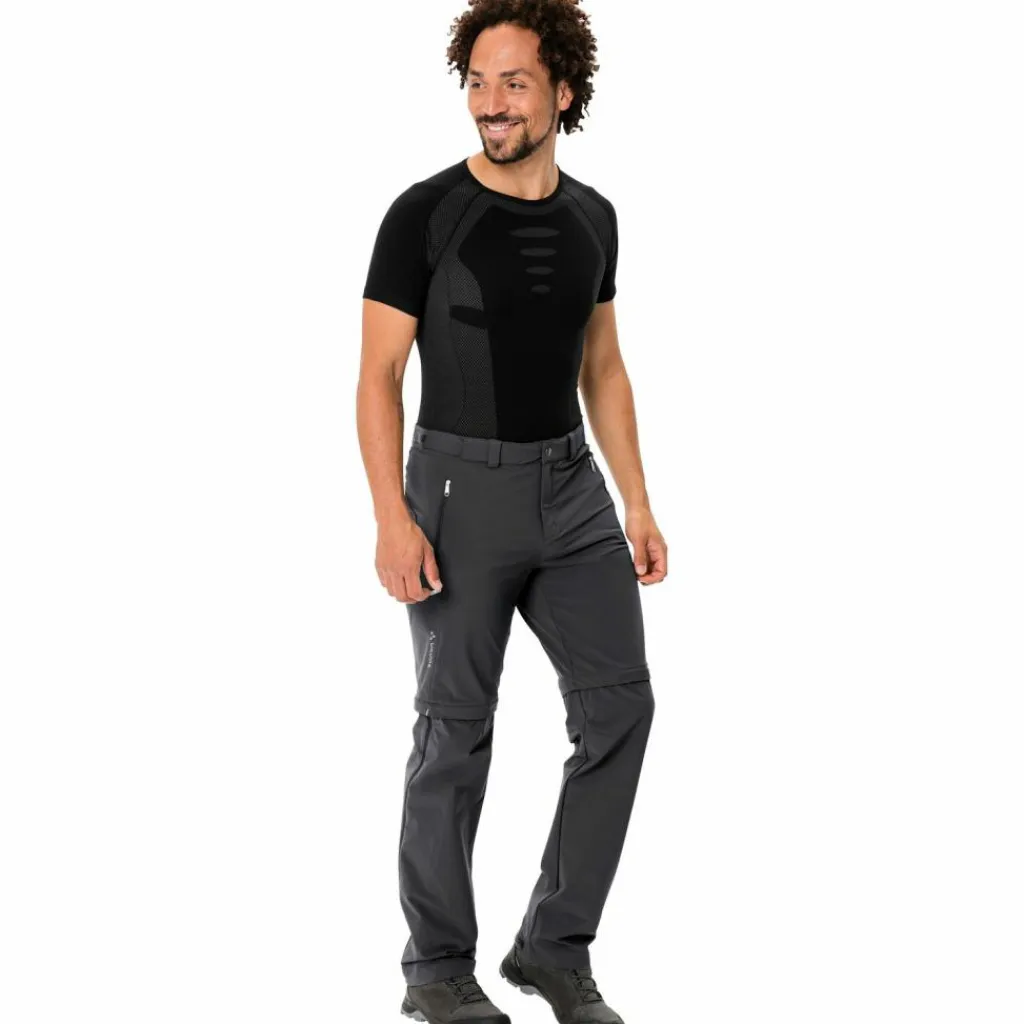 VAUDE Hosen<· Farley Stretch T-ZIp III black