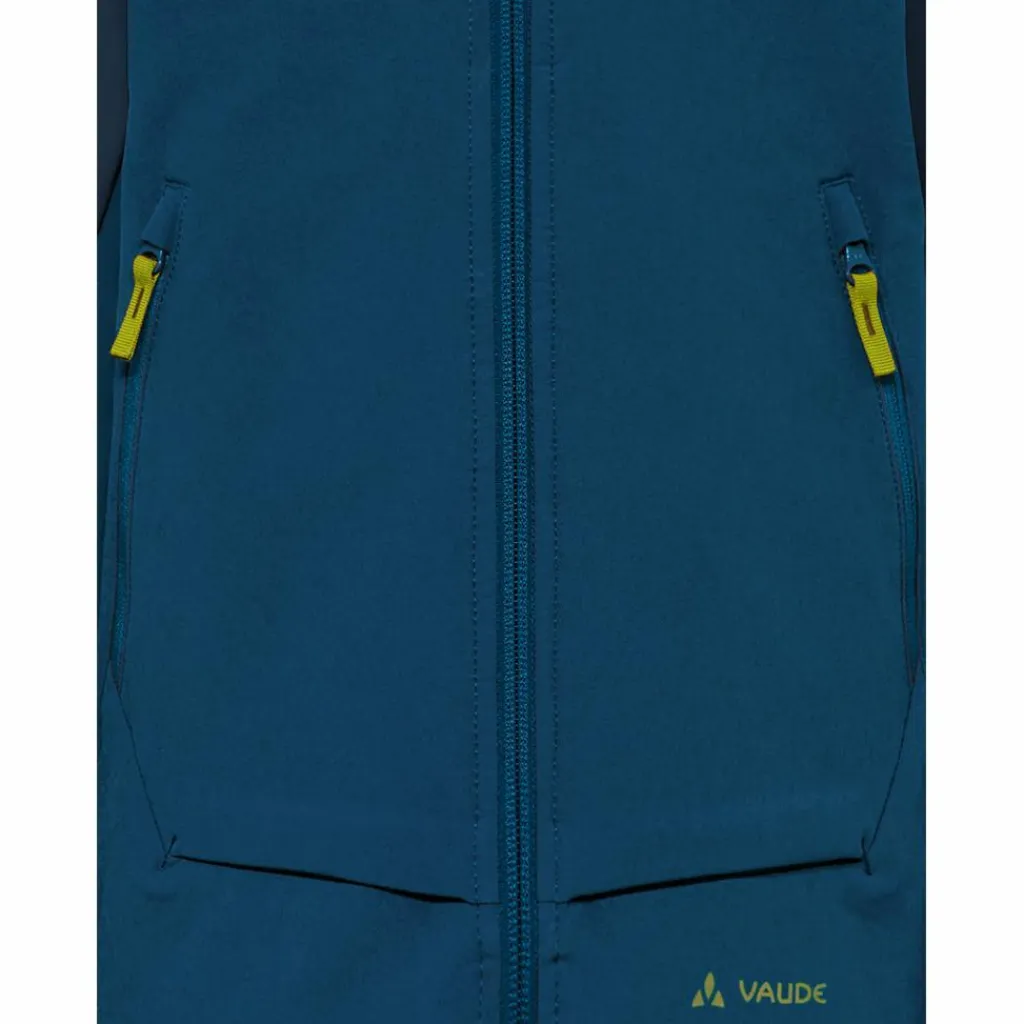 VAUDE Wandern|Jacken<· Kids Rokua Softshell Jacket shore blue
