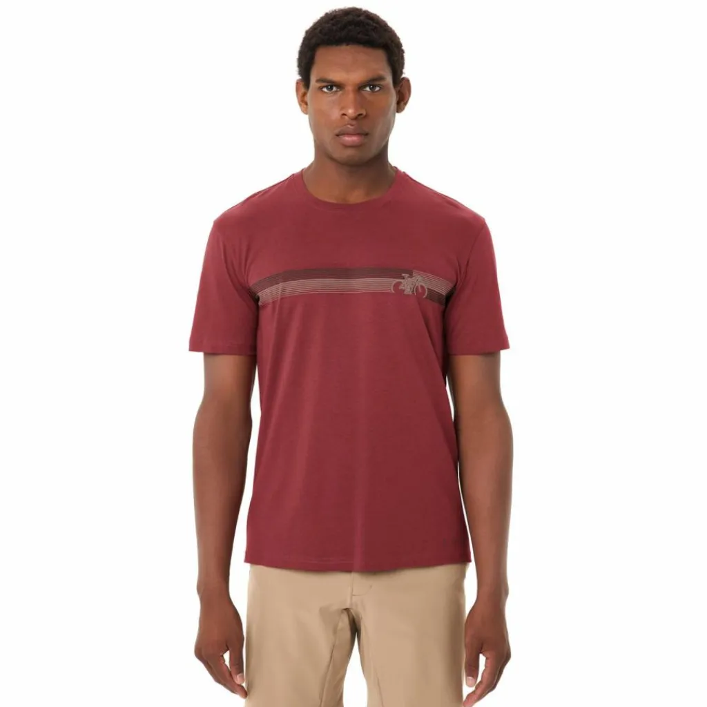 VAUDE Radsport<· Men's Cyclist T-Shirt V redeva/red