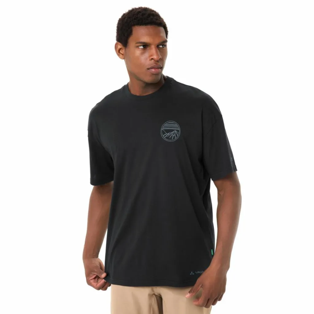 VAUDE Radsport<· Men's Cyclist Casual Shirt black