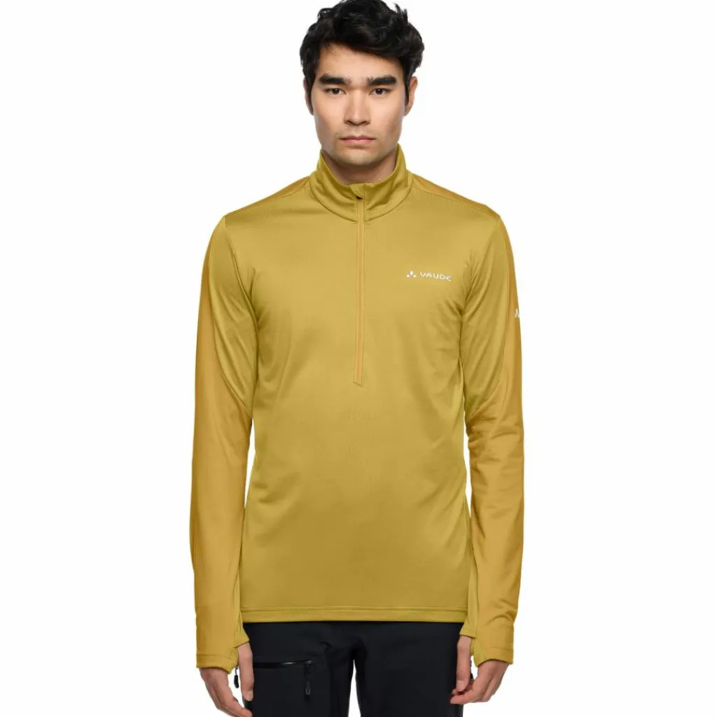 VAUDE Pullover & Sweats<· Men's Livigno Halfzip II hay