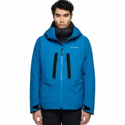 VAUDE Regenjacken|Übergangsjacken<· Men's Monviso 2,5L Jacket radiate blue