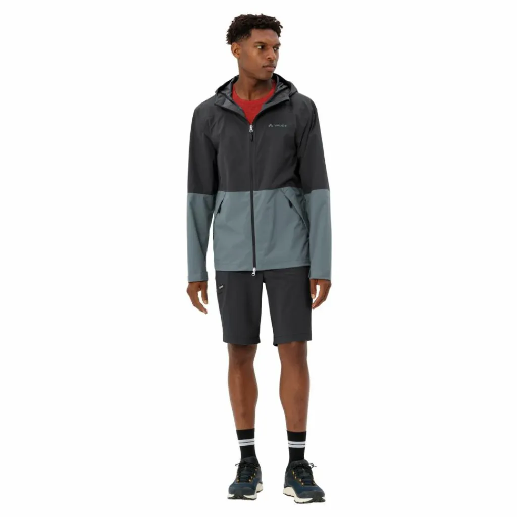 VAUDE Regenjacken<· Men's Neyland 2.5L Jacket phantom black
