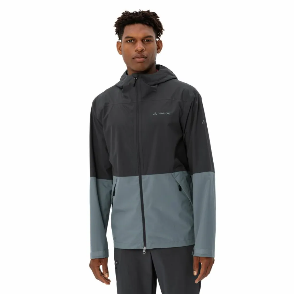 VAUDE Regenjacken<· Men's Neyland 2.5L Jacket phantom black