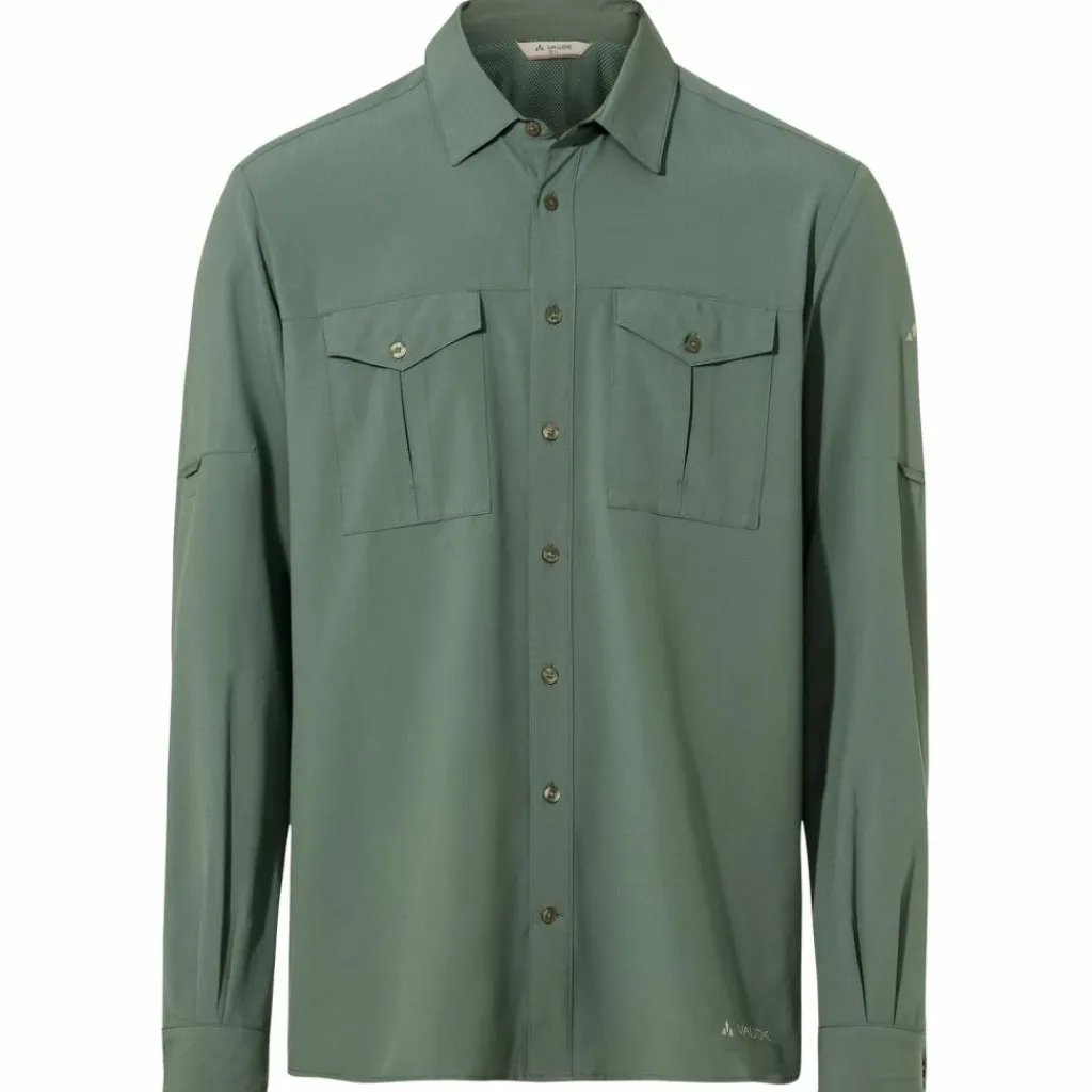 VAUDE Bergsteigen|Bergsteigen<· Men's Rosemoor LS Shirt II agave
