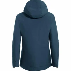 VAUDE Übergangsjacken<· Women's Cyclist Warm Rain Jacket dark sea