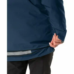 VAUDE Übergangsjacken<· Women's Cyclist Warm Rain Jacket dark sea