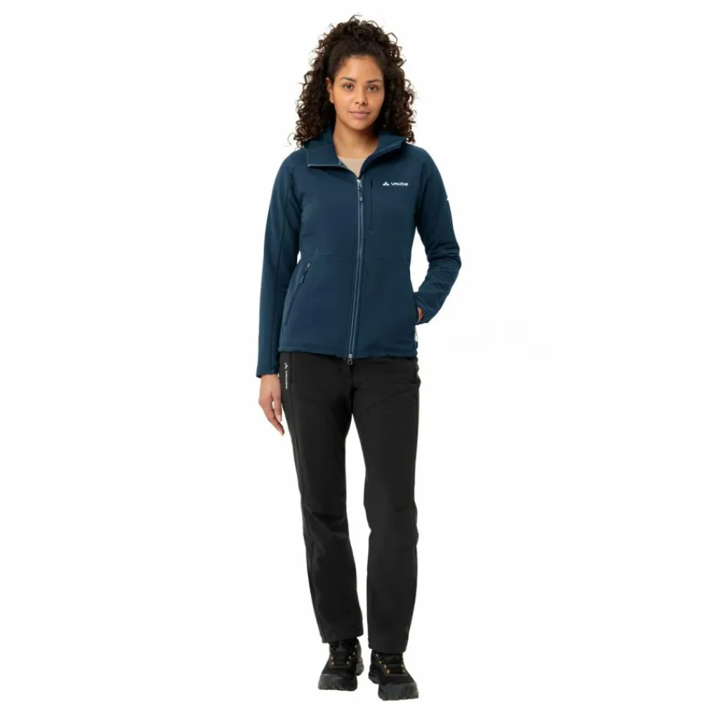 VAUDE Übergangsjacken<· Women's Elope Stormfleece Hoody dark sea
