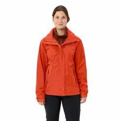 VAUDE Regenjacken|Übergangsjacken<· Women's Escape Light Jacket glowing red
