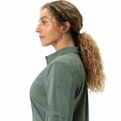 VAUDE Bergsteigen<· Women's Farley Stretch Shirt agave