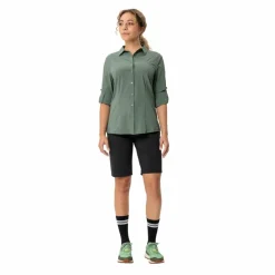 VAUDE Bergsteigen<· Women's Farley Stretch Shirt agave