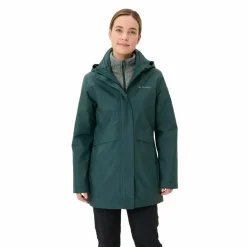 VAUDE Regenjacken|Übergangsjacken<· Women's Idris 3in1 Parka IV deep pond