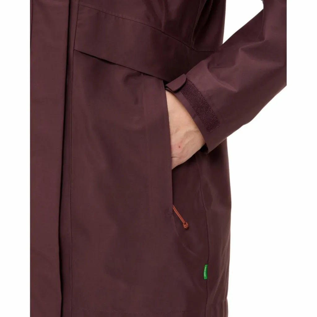 VAUDE Regenjacken|Übergangsjacken<· Women's Idris 3in1 Parka IV dark oak