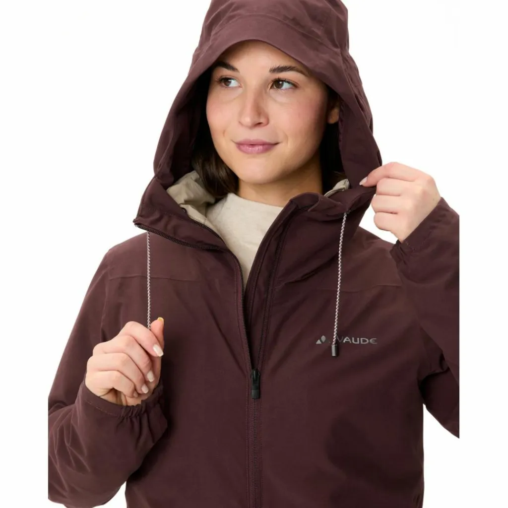 VAUDE Regenjacken|Übergangsjacken<· Women's Mineo 3in1 Jacket dark oak uni
