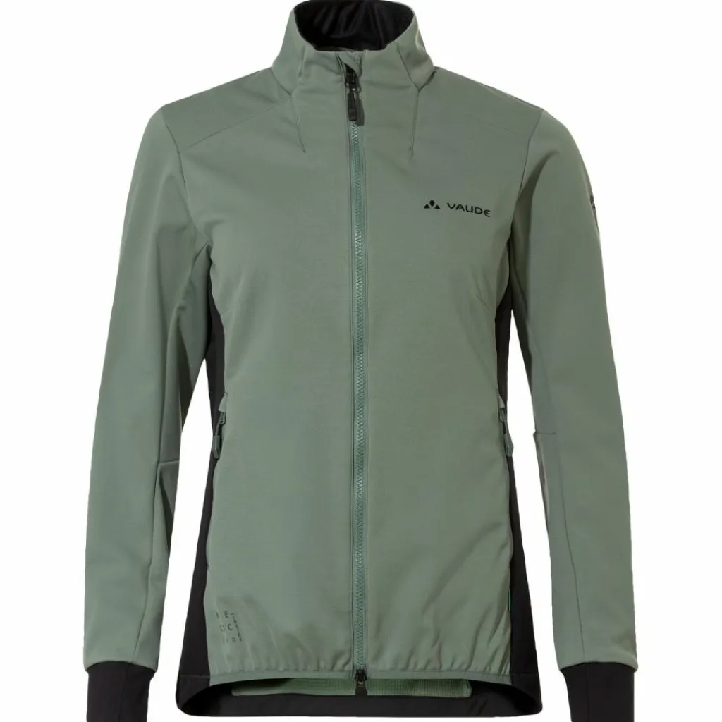 VAUDE Radsport|Übergangsjacken<· Women's Moab Pro Softshell Jacket agave
