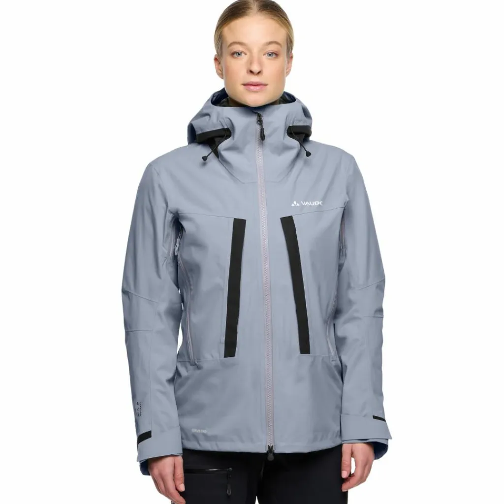 VAUDE Regenjacken|Übergangsjacken<· Women's Monviso 2,5L Jacket dark iris