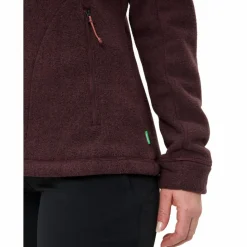 VAUDE Übergangsjacken<· Women's Skomer Winter Fleece Jacket dark oak