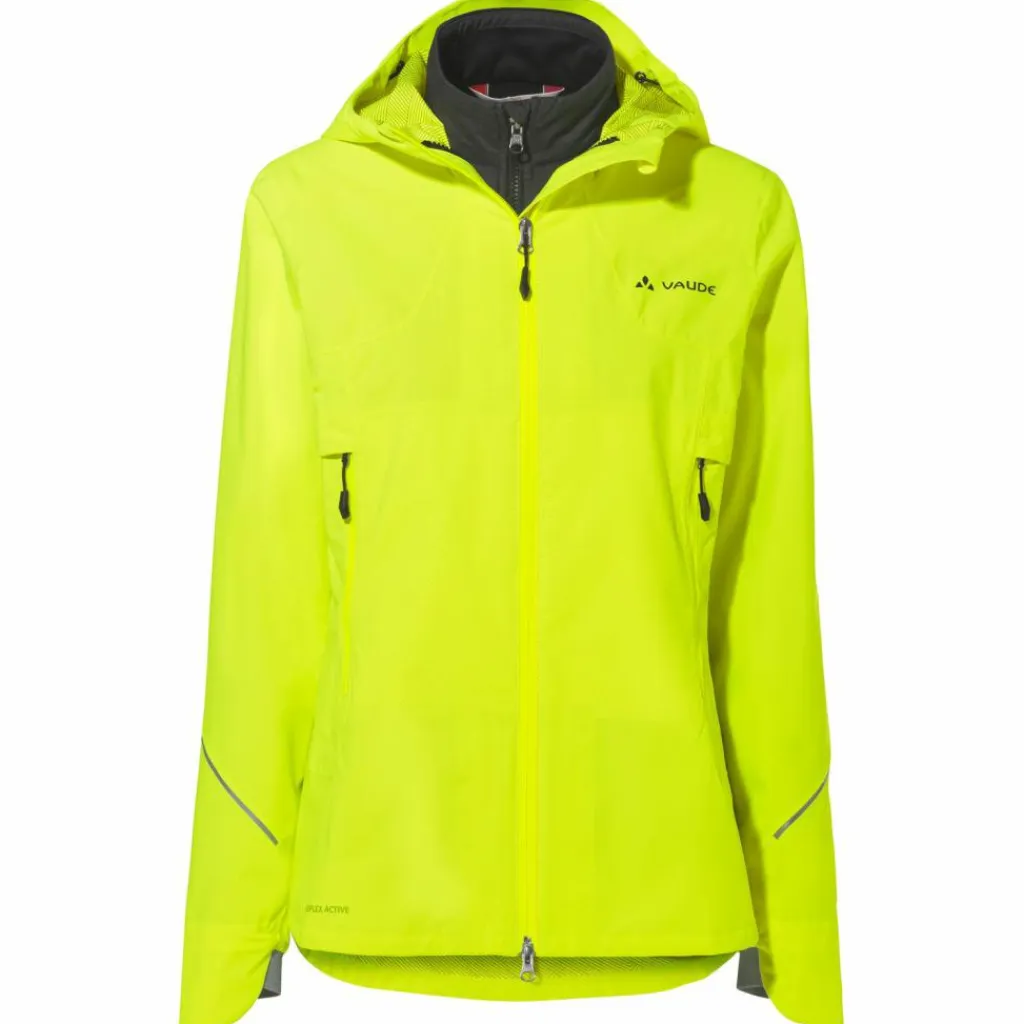 VAUDE Radsport|Winterjacken<· Women's Yaras 3in1 Jacket neon yellow