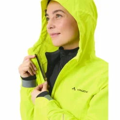 VAUDE Radsport|Winterjacken<· Women's Yaras 3in1 Jacket neon yellow