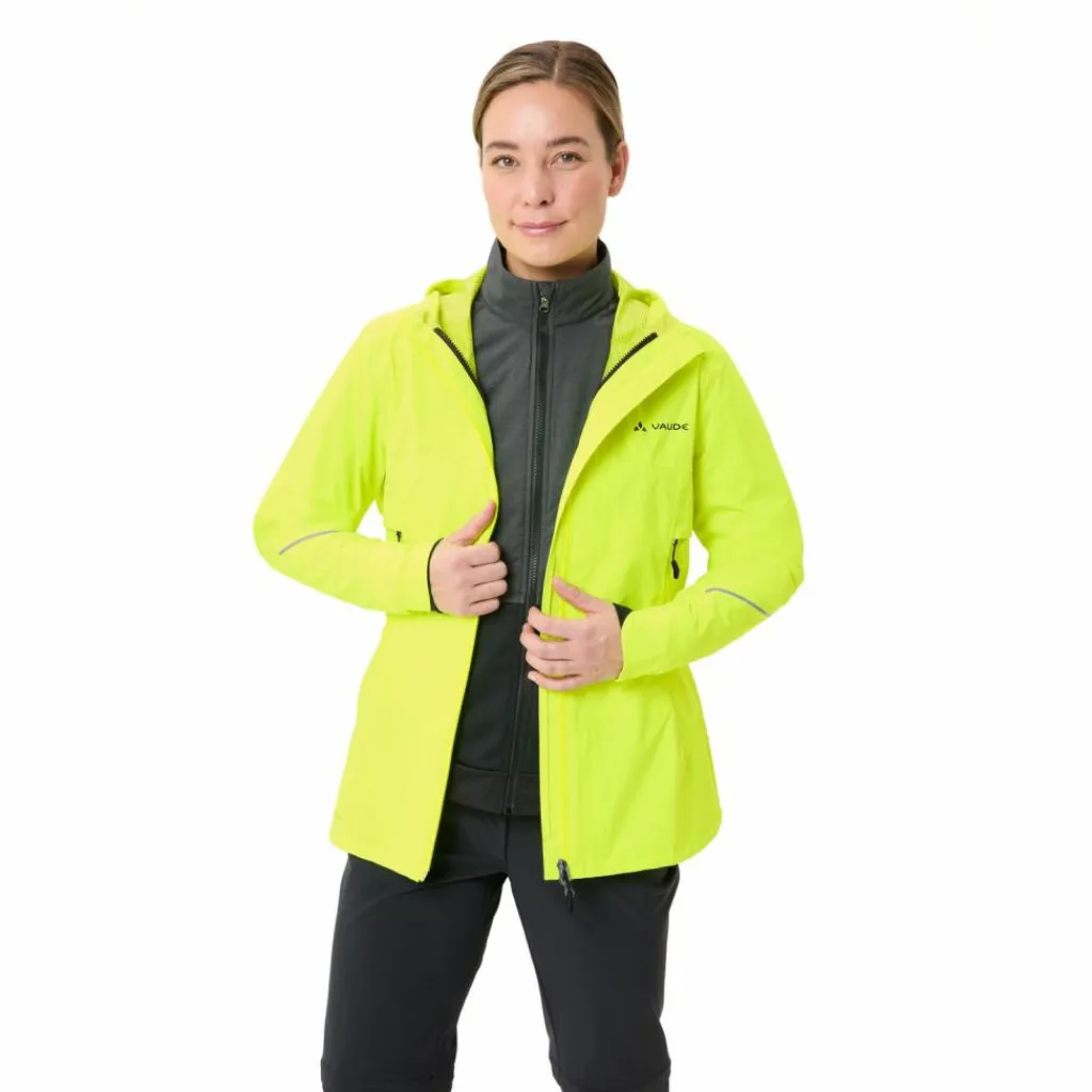 VAUDE Radsport|Winterjacken<· Women's Yaras 3in1 Jacket neon yellow