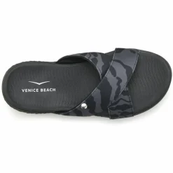 VENICE BEACH Badeschuhe<· Badepantolette schwarz - grau