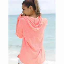 VENICE BEACH Pullover & Sweats<· Kapuzenshirt koralle-meliert