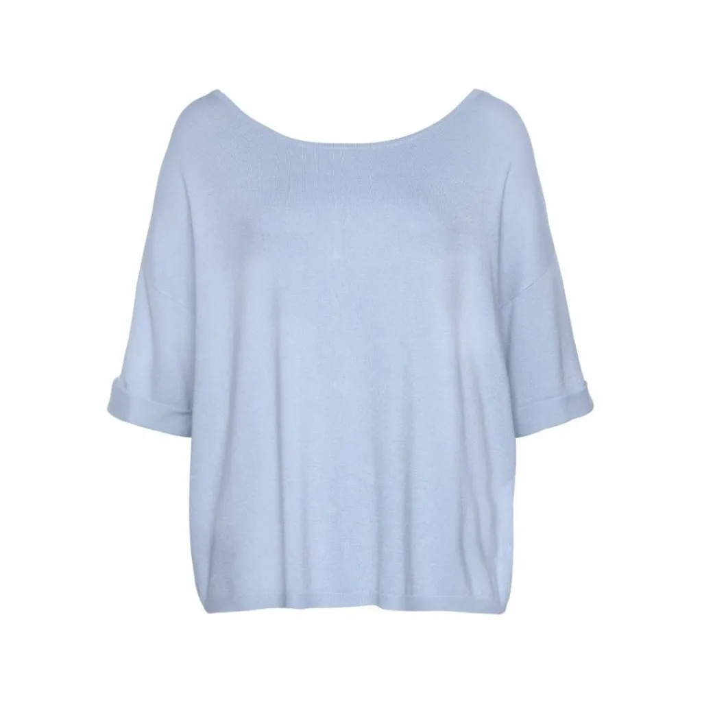 Vivance Pullover & Sweats<· Kurzarmpullover hellblau