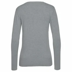 Vivance Pullover & Sweats<· V-Ausschnitt-Pullover grau-meliert