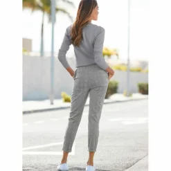Vivance Pullover & Sweats<· V-Ausschnitt-Pullover grau-meliert