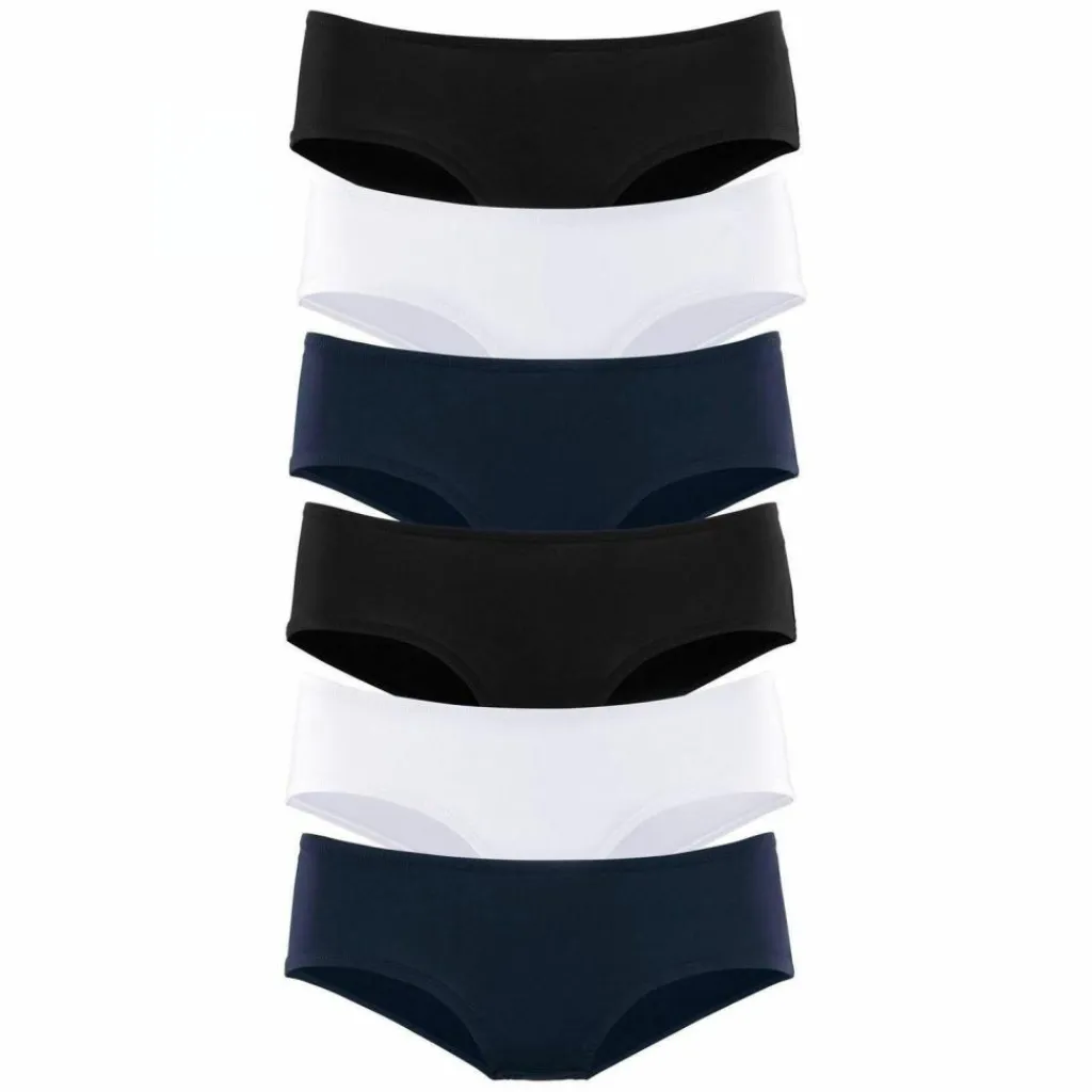 Vivance active Unterwäsche<· Hipster marine - schwarz - weiß
