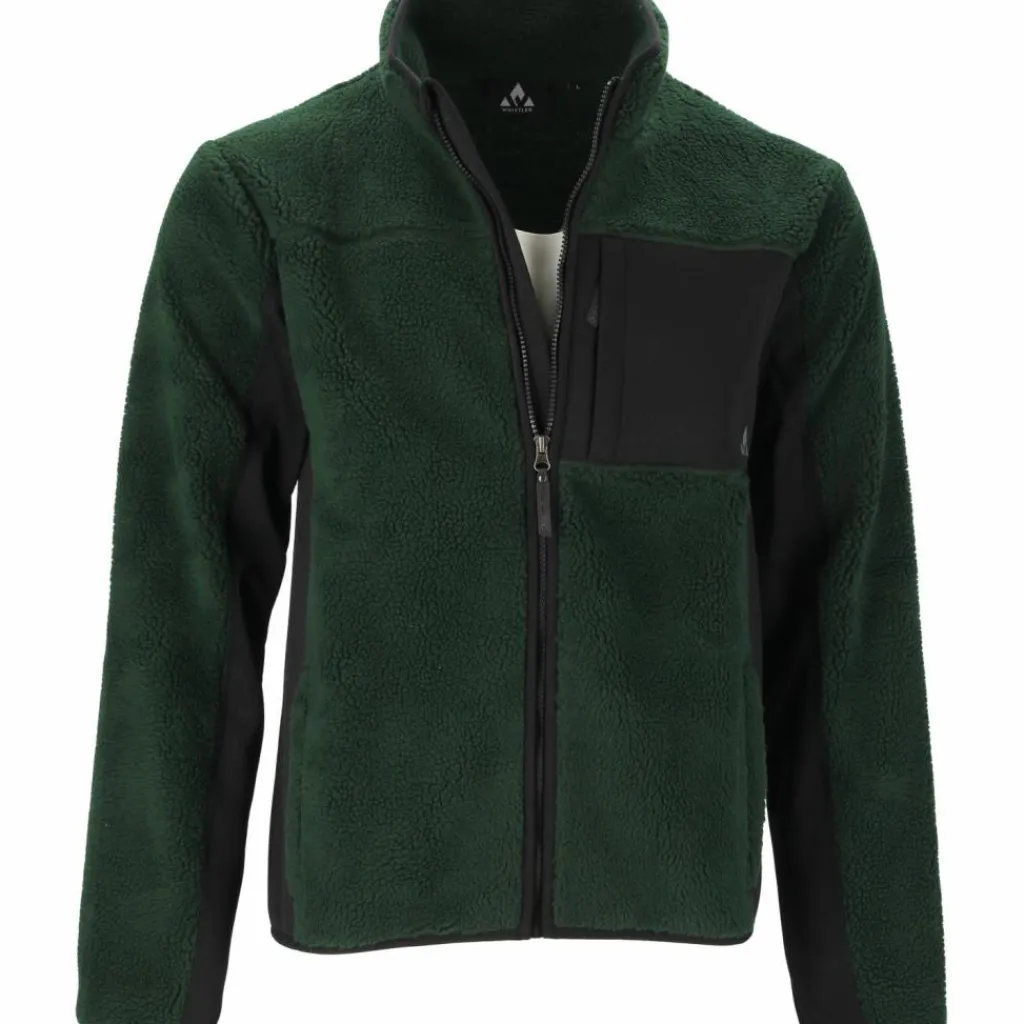 Whistler Fleecejacken<· Bear 3053 Deep Forest