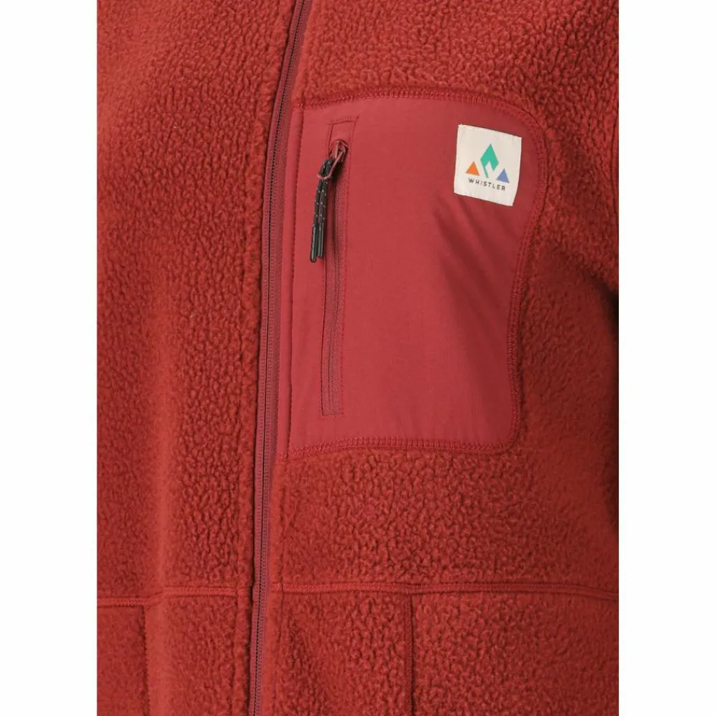 Whistler Fleecejacken<· Felis 4174 Madder Brown