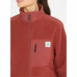 Whistler Fleecejacken<· Felis 4174 Madder Brown
