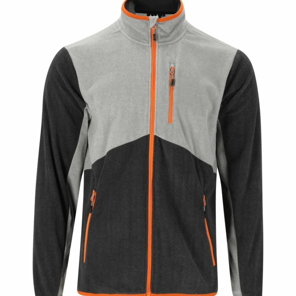 Whistler Fleecejacken<· Greyson 1051 Asphalt