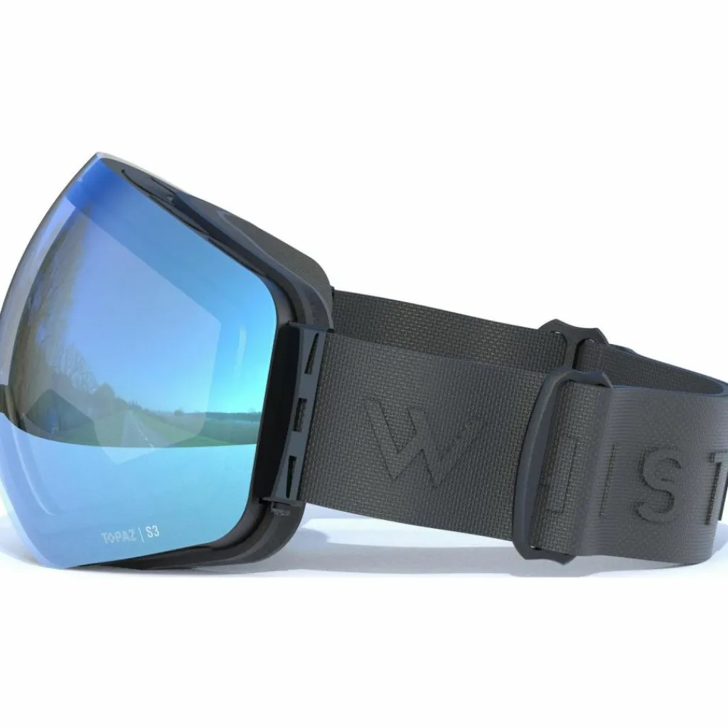 Whistler Brillen|Brillen<· Morgins Topaz III 1122SB Forged Iron / Swiss Blue