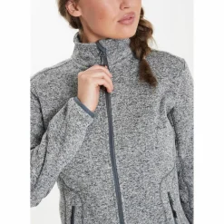Whistler Fleecejacken<· SAMANI 1005A light grey melange