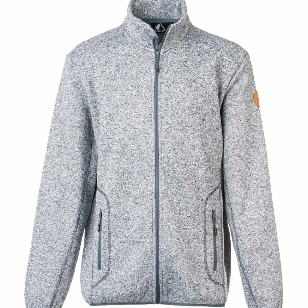 Whistler Fleecejacken<· Sampton 1005 Light Grey Melange