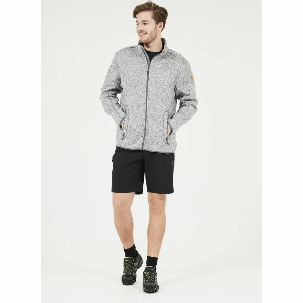 Whistler Fleecejacken<· Sampton 1005 Light Grey Melange