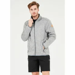 Whistler Fleecejacken<· Sampton 1005 Light Grey Melange