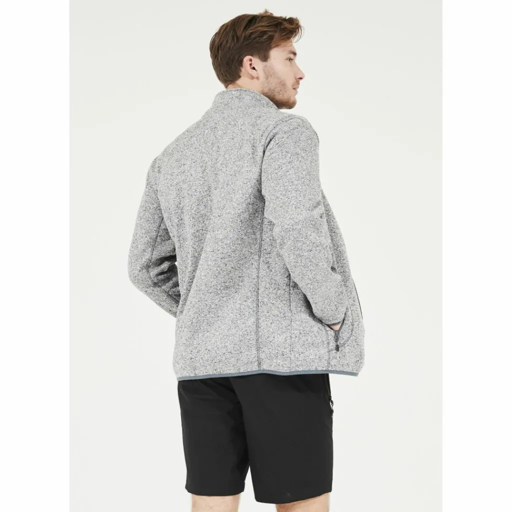 Whistler Fleecejacken<· Sampton 1005 Light Grey Melange