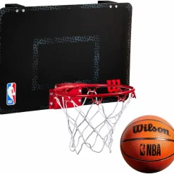 Wilson Basketball|Basketball<· NBA FORGE TEAM MINI HOOP schwarz