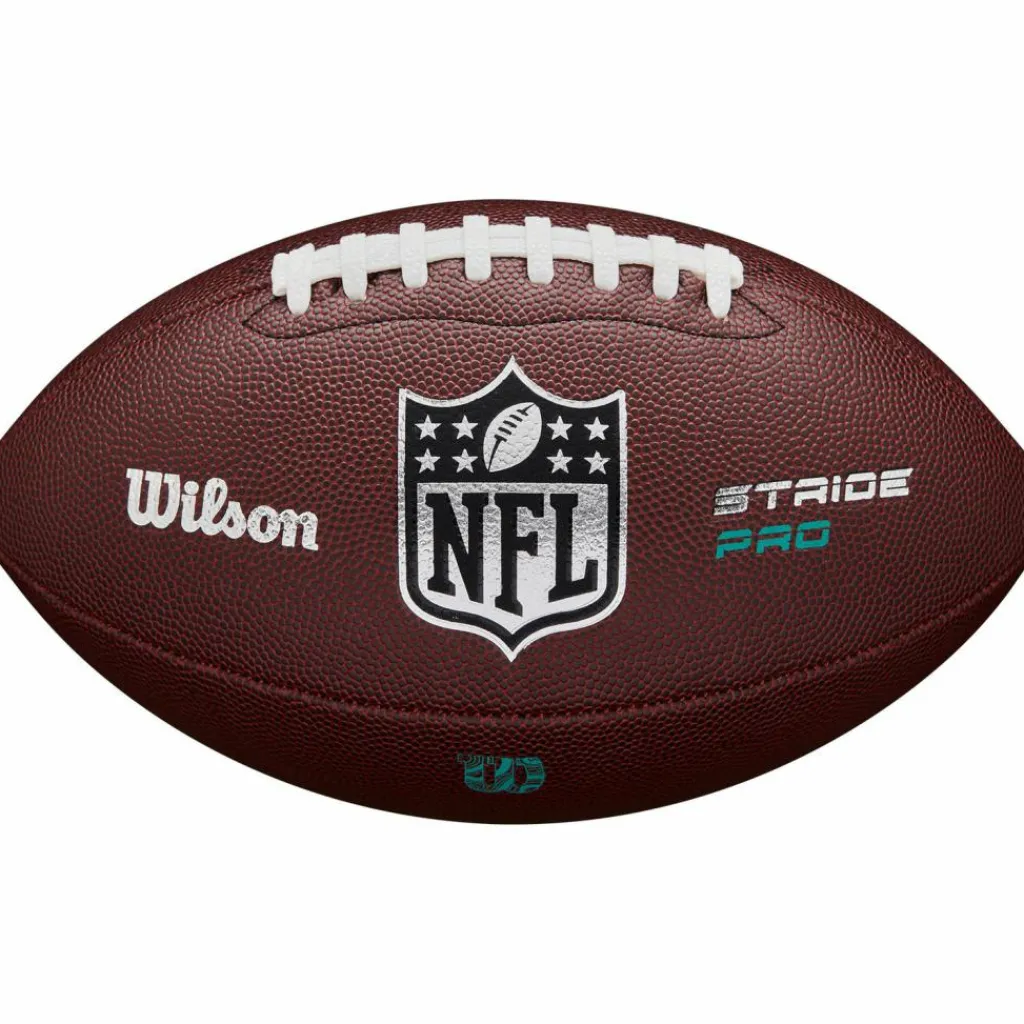 Wilson American Football|Bälle<· NFL STRIDE PRO ECO OFF brown