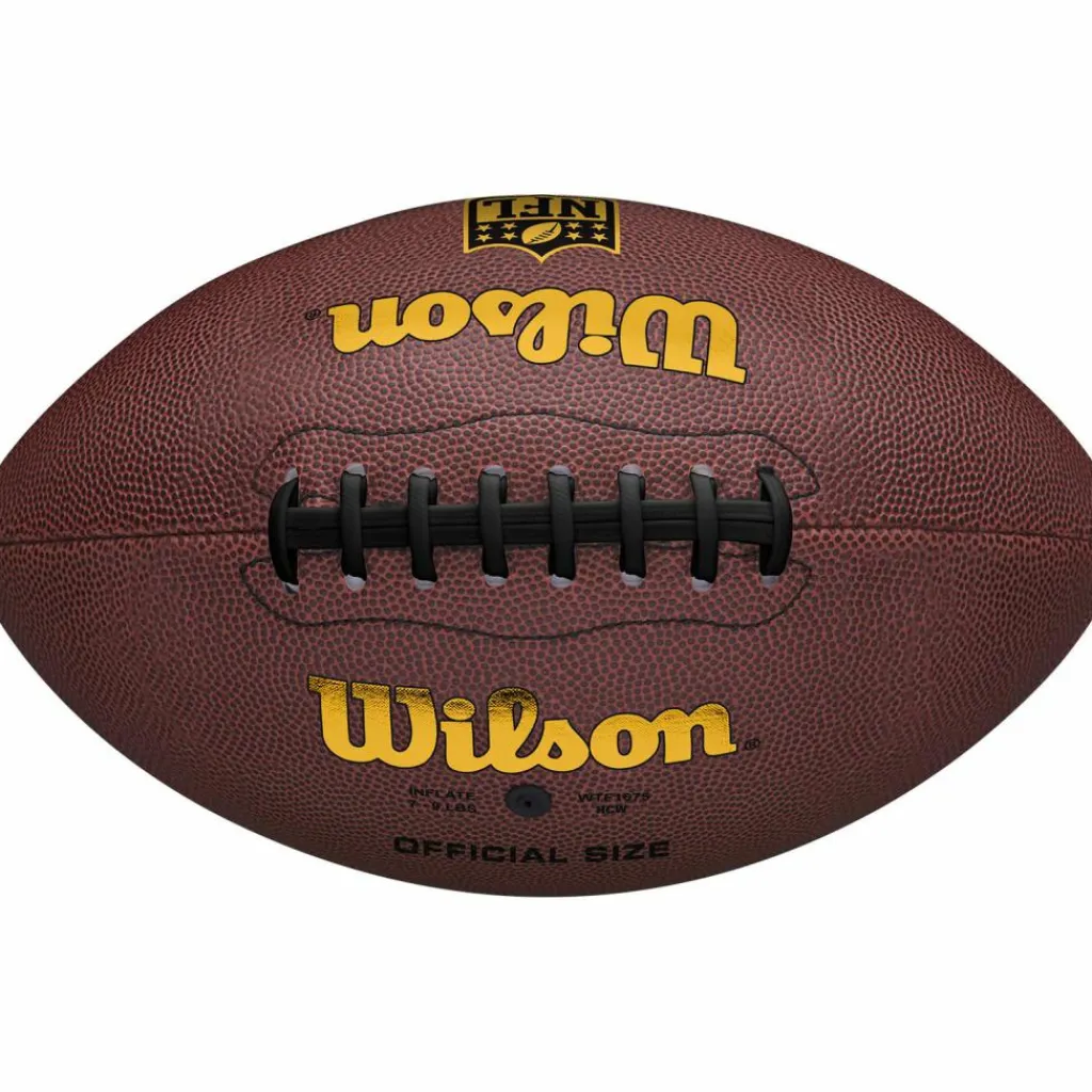 Wilson American Football<· NFL TAILGATE OFF brown