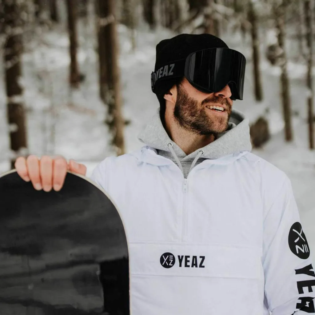 YEAZ Skibrillen<· APEX Midnight Black