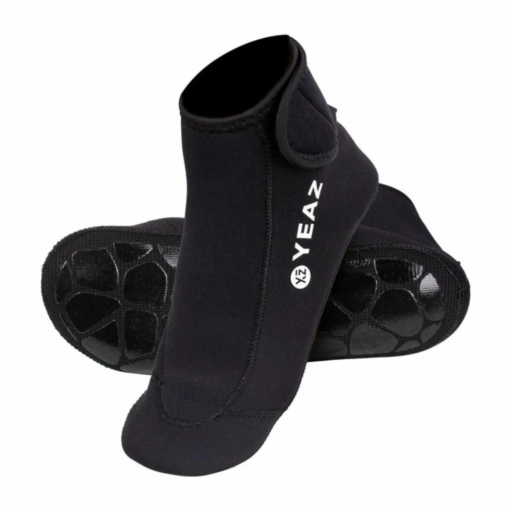 YEAZ Surfen|Badeschuhe<· NEOSOCK GRIP PRO Eclipse Black